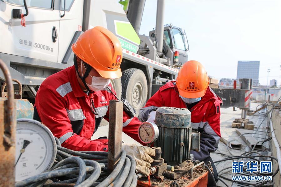安徽岳阳：沉点民生工程陆续复工